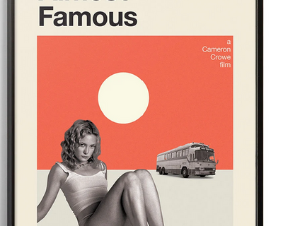 Almost Famous  -  Poster, Album Cover Art, Personalized Gift