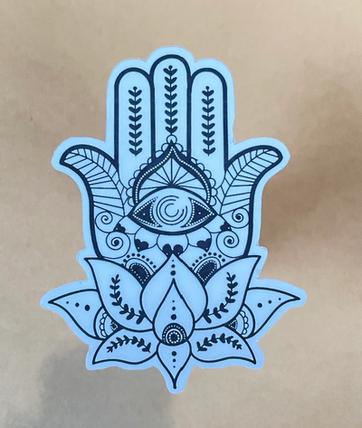 Evil Eye Sticker l Hamsa Decal Sticker
