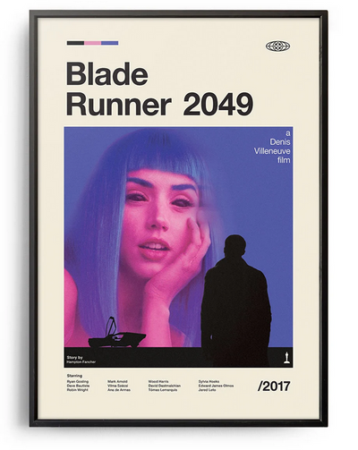 Blade Ruuner 2049  -  Poster, Album Cover Art, Personalized Gift