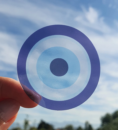 Blue Eye Sticker l Evil Eye Decal Sticker