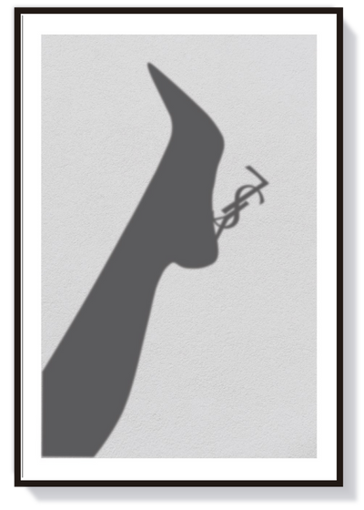 YSL Luxury Fashion Poster Print 2 | Designer Wall Art | Modern Art | Fashion Poster Print