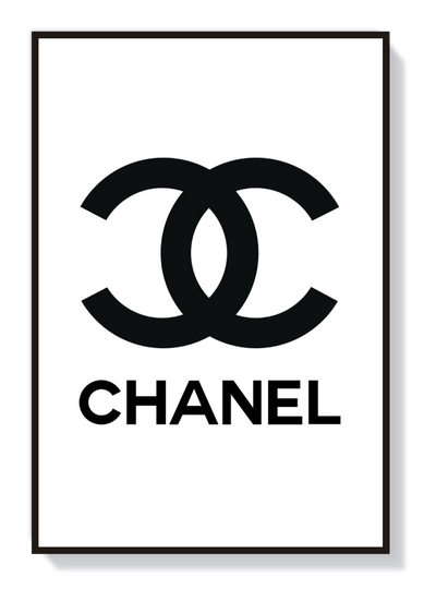 Chanel Luxury Fashion Poster Print 2 | Designer Wall Art | Modern Art | Fashion Poster Print