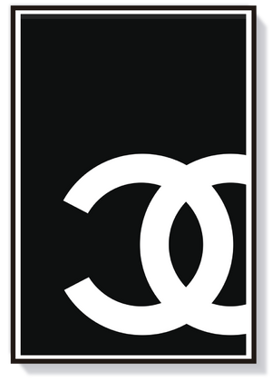 Chanel Luxury Fashion Poster Print 5 | Designer Wall Art | Modern Art | Fashion Poster Print