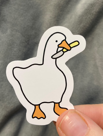 Duck Sticker
