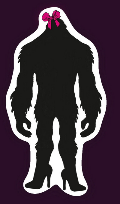 Female Beast Sticker