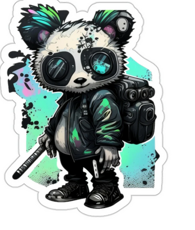 Panda Sticker