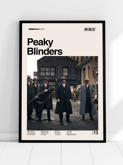 Peaky Blinders  - Poster, Album Cover Art, Personalized Gift