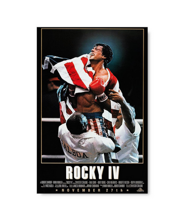 Rocky IV -  Poster, Album Cover Art, Personalized Gift