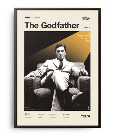 The God Father -  Poster, Album Cover Art, Personalized Gift