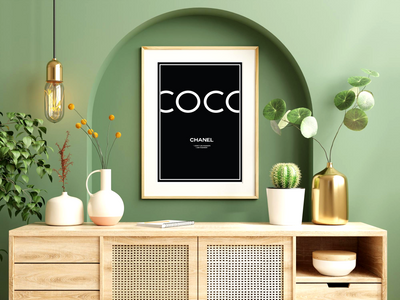 Chanel Luxury Fashion Poster Print 3 | Designer Wall Art | Modern Art | Fashion Poster Print