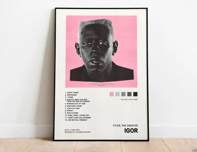 Igor - Tyler The Creator - Music Poster, Album Cover Art, Personalized Gift