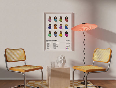 Certified Lover Boy - Drake  Music Poster, Album Cover Art, Personalized Gift