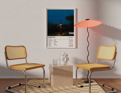 Redemption -  Jay Rock Music Poster, Album Cover Art, Personalized Gift